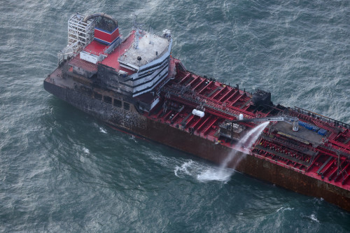 Jet fuel cargo mostly intact on Stena Immaculate after ship collision off UK, says ship owner